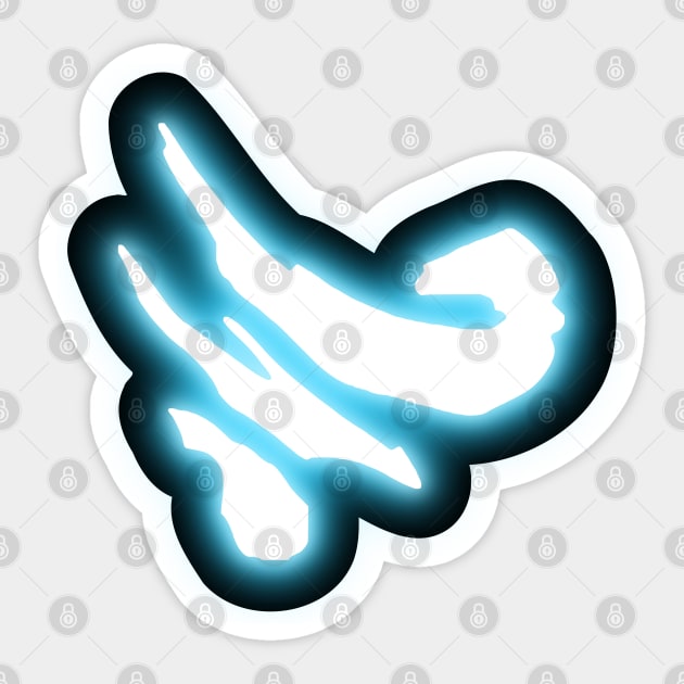 Neon Sky Symbol Sticker by CoreyUnlimited